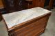 111018 - 2 : Antique French Louis Xvi Marble Top Commode Chest W/ Drawers 1900-1950 photo 2