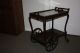 Tea Cart,  Mahogany With Removable Glass Tray - Antique 1900-1950 photo 3