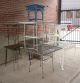 11 Vtg.  Industrial 2 Tier Stainless Steel Table 26 