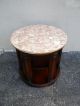 1940 ' S Marble Top Cherry Round Table 852 1900-1950 photo 1