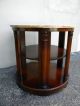 1940 ' S Marble Top Cherry Round Table 852 1900-1950 photo 4