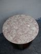 1940 ' S Marble Top Cherry Round Table 852 1900-1950 photo 5