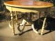 Sweet Nesting Tables W/painted Florals - - Gorgeous Wood 1900-1950 photo 2