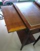Two (2) Antique Grl Selection Meubles Louis Xvi Style Leather Top Tables End == 1900-1950 photo 1