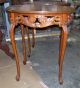 Best Pair Antique Carved Oval Walnut Tables 1900-1950 photo 1