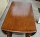Sturdy English Antique Drop Leaf Table.  Made From Solid Oak. 1900-1950 photo 1