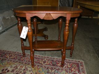 Antique Furniture 6 Leg Side Accent Parlor Table photo