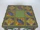 Arts & Crafts 9 Tile Raven Table With Organic Wrought Iron 1900-1950 photo 5