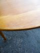 Queen Anne Legs Cherry Dining/dinette Table + 2 Leaves 1900-1950 photo 10
