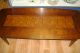 Vintage Modern Style Two Tone Inlay Wood Coffee Table Groovy Maple And Oak? 1900-1950 photo 1