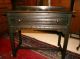 Splendid English Antique Stamped Hall Table.  Made From Oak. 1900-1950 photo 1