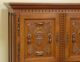 928 : Oak Carved Spanish Style Cabinet 1900-1950 photo 1