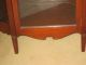 Antique Solid Mahogany Corner China Cabinet Restored And Refinished 36 