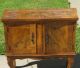 Unusual Antique Italian Burl Wood Inlaid Night Stand Table Nr 1900-1950 photo 3