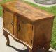 Unusual Antique Italian Burl Wood Inlaid Night Stand Table Nr 1900-1950 photo 5