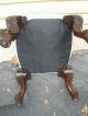 49141 French Country Mahogany Footstool Bench Stool Quality Post-1950 photo 4