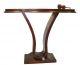 Italian Art Deco Console Desk Table Walnut From Italy 1900-1950 photo 2