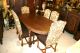 Large Oval English Antique Barley Twist Dining Table.  Made From Solid Oak. 1900-1950 photo 2