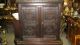 Gothic Oak Cupboard With Carving Work By Paines Furniture - Boston 1900-1950 photo 3