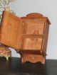 Old Dutch Arts And Crafts Chip Carved Wall Medicine Cabinet - 1900-1950 photo 3