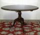 American Antique Chippendale Mahogany 48 