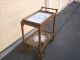 Antique 1930 ' S Server Or Serving Bar Or Tea Trolley Cart 1900-1950 photo 6