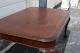 English Mahogany Chippendale Style Library Table 1900-1950 photo 1