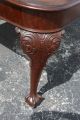 English Mahogany Chippendale Style Library Table 1900-1950 photo 3