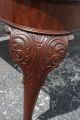 English Mahogany Chippendale Style Library Table 1900-1950 photo 5