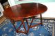 Splendid English Antique Drop Leaf Table.  Made From Oak. 1900-1950 photo 5