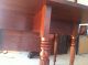 Early Cherry Reeded Leg,  Gate Leg Drop Leaf Table 1900-1950 photo 3