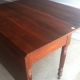 Early Cherry Reeded Leg,  Gate Leg Drop Leaf Table 1900-1950 photo 4