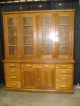 Antique American Oak Country Store Case Cabinet 1900-1950 photo 3