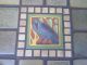 Mission Style Arts & Crafts Raven Tile & Wrought Iron Entry Table 1900-1950 photo 8