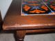 Vintage 1930 ' S Taylor Tilery Tile California Colonial Side Table Tiles photo 5