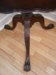 Antique Mahogany Tilt/pie Top Table 1900-1950 photo 1