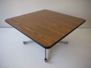 1970s Vintage Aluminum Group Coffee Table By Eames For Herman Miller photo
