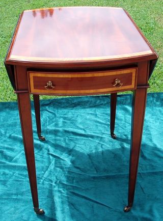 Federal Pembrook Folding End Table - New Reproduction photo