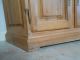Antique Waxed Pine Solid Wood China Cabinet Made In Germany Hand Crafted 1900-1950 photo 10