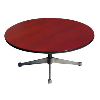 Vintage Crimson Red Herman Miller Side Coffee Table Price Reduced photo