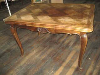 187a French Provincial Refractory Table photo