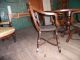 218a Oval Game Table W 4 Chairs Dining Table Table/ch 1900-1950 photo 1