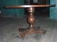 218a Oval Game Table W 4 Chairs Dining Table Table/ch 1900-1950 photo 4