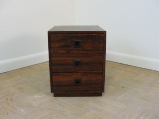 Danish Modern Rosewood Lamp End Table photo