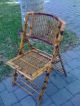 Vintage Bamboo Chair 1900-1950 photo 1
