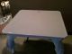 Antique Cast Iron Soda Fountain Ice Cream Table - Swing Out Seats 1900-1950 photo 4