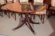 Fine Baker/kittinger Style Flame Mahogany Circular Dining Room Table 1900-1950 photo 2