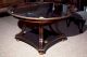 Maison Jansen Mahogany Circular Pedestal Dining Table 1900-1950 photo 1