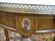 Antique Wood,  Marble,  Bronze Table 1900-1950 photo 3