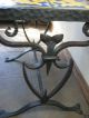 Spanish California Tile & Wrought Iron End Table 1900-1950 photo 3